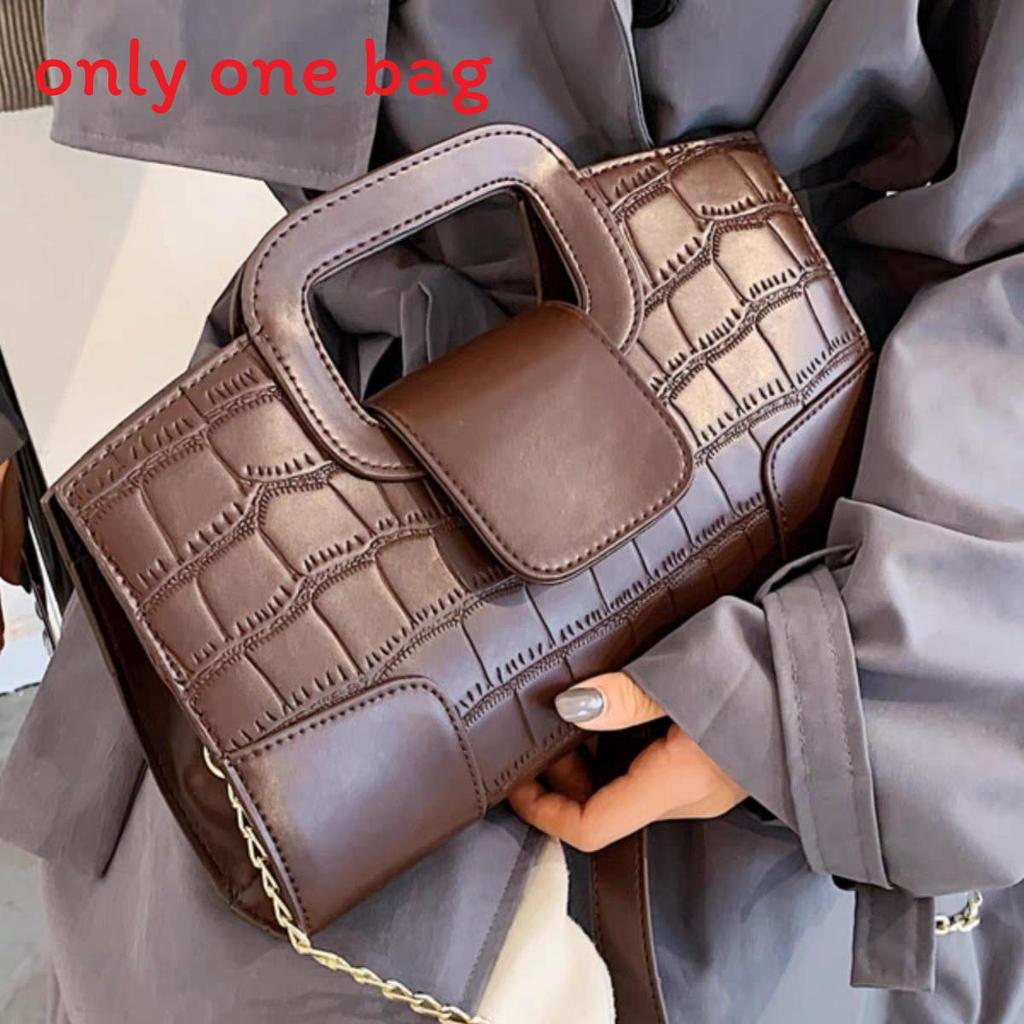 Crocodile Pattern Pu Evening Clutch Bag With Zipper Lock For Ladies