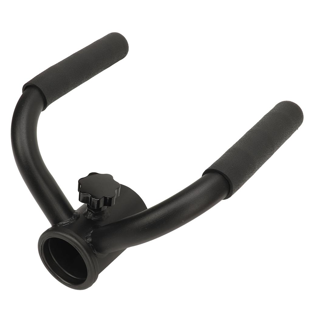T Bar Row Barbell Handle Iron High Strength T Bar Row Attachment for Deadlift Biceps Squats