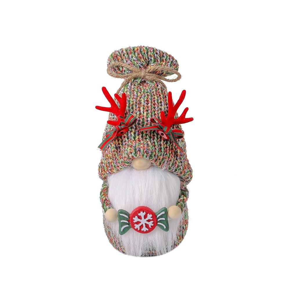 Antler Plush Christmas Rudolf Doll Cute Merry Christmas Decoration  Party Favors