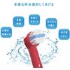 WuYan Compatible Braun Oral-B Electric Toothbrush Replacement Brush Set for Kids, Red, 16 Brushes