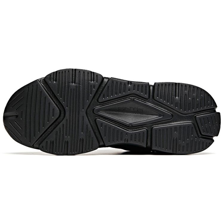 Anta Lifestyle Series Fabric Synthetic Leather Casual Retro Shock Absorbing Breathable Wear Resistant Non Slip Low Top Dad Shoes 912228827-2