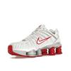 Nike Shox TL Platinum Tint Gym Red Women Sneakers White FZ4344-001