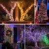 D2 LED Solar Lamp Outdoor Lights Christmas 8 Modes Solar String Lights Waterproof Solar Fairy Light Christmas Decor Decoration