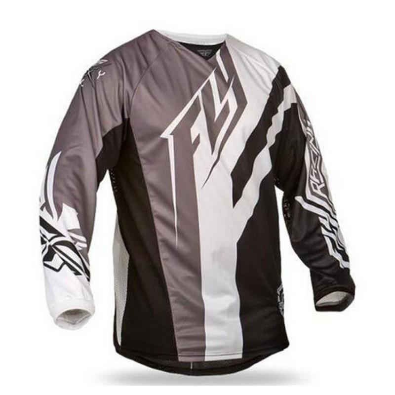 Mens Long Sleeve Mountain Bike Downhill Jersey Breathable Cycling Outdoor Riding
