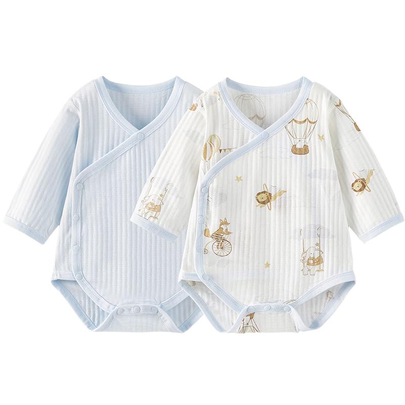 

TONGTAI Summer Pure Cotton Newborn Baby Bodysuit 59cm