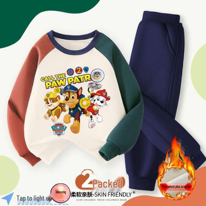 PAW Patrol Leucht-Kapuzenpullover & Raglanärmel Set für Kleinkinder, Herbst/Winter Kollektion 2025