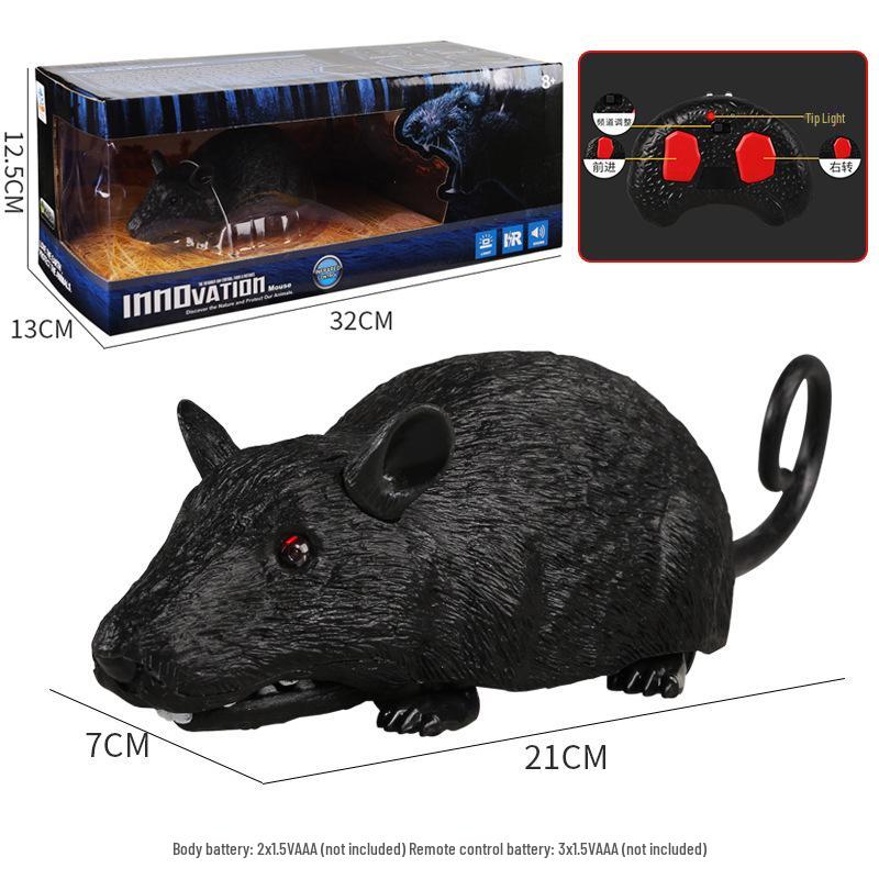 Bionic Remote-Controlled Animal Toy: Cockroach, Centipede, Frog, Crab, Prank Spider, Boa Constrictor, Mouse.