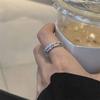 Japan And South Korea Simple Candy Rainbow Color Ring Women'S Sweet Gift Style Light Luxury High Sense Versatile Jewelry
