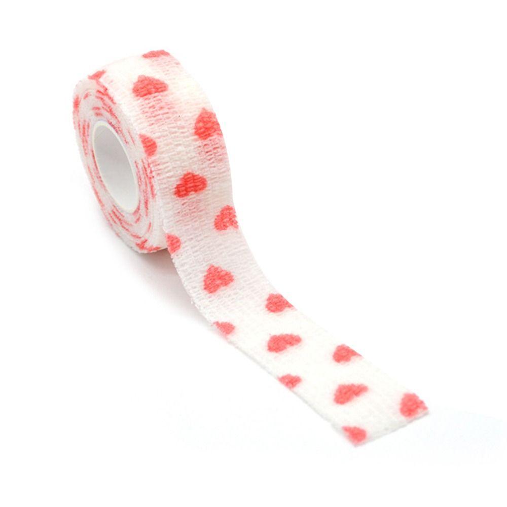 5 M Medical Waterproof Cotton White Adhesive Tape Strain Injury Care Self-Adhesive Sport Binding Physio Muscle Elastic Bandage
