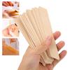 20 Stück Wachsspatel Holzgriff Wachsen Gesichtsapplikator Stäbchen Haarentfernungsstäbchen