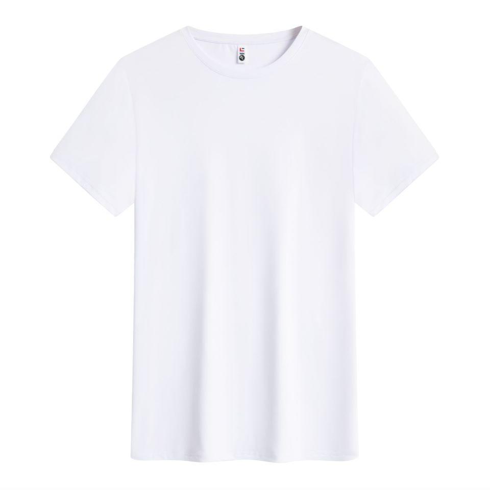 Unisex Basic Lightweight Tee Solid Color Unisex T-shirt for Women and Men Summer Crew Neck Minimalist Tops YG-233