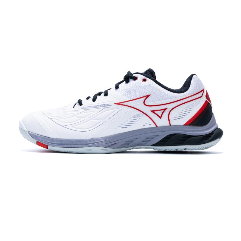 Mizuno Unisex Training Sports Sneakers Black Orange 71GA231320 36