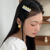 beads blossom party earrings (4colors)