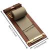 Vintage Hanging Memo Clipboard, Roll Paper Blank Memo Pad, Wooden Message Board for Notes & Reminders Non-pasteable