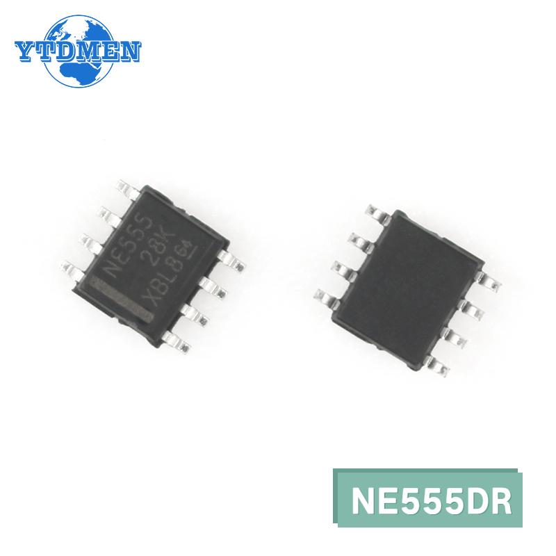 

10PCS Таймер IC Chip NE555DR SOP Integrated Circuits Kit NE555