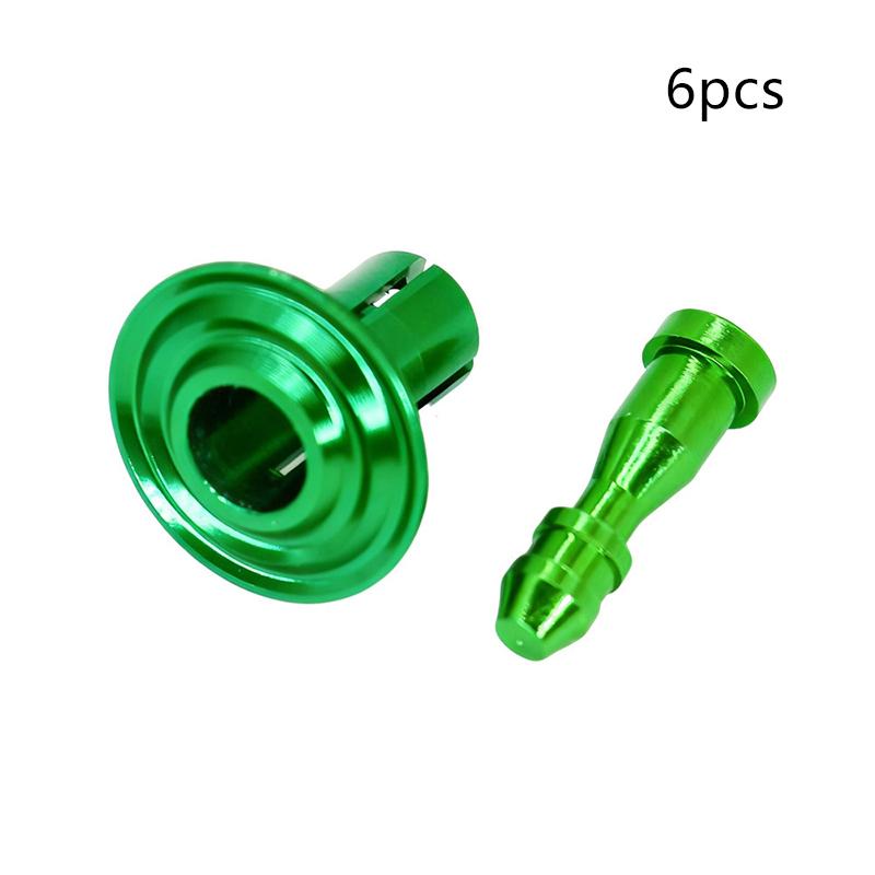 New PrecisionLock Push Pin Rivet CNC Aluminum M5x15 For Motorcycle Universal 1/6/12Pcs