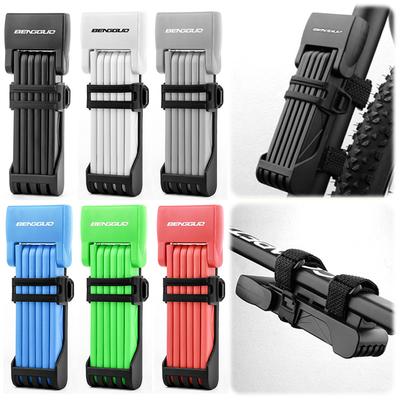 Bicycle Foldable Lock High Security Bike Folding Lock Anti-Theft MTB Road Cycling Lock for Motorcycle Scooter E-Bike