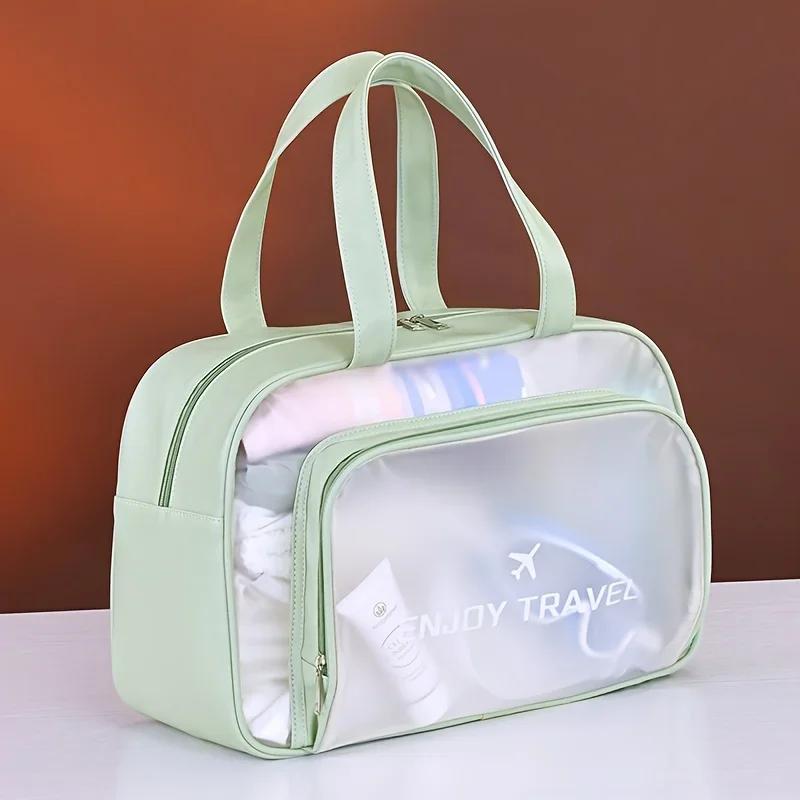 

ENJOY TRAVEL Large Capacity Swim Bag, Multi-Functional Duffel with Zipper Closure, Ideal for Travel, Swimming,Outdoor Activities светло-зеленый