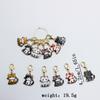 6PCs/Set Multicolor Cartoon Cute Cat Locking Knitting Stitch Markers Matel Crochet Latch DIY Removable Knitting Tool Accessories