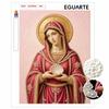 DIY 3D Pearl Diamond Painting Art Set Virgin Mary Religious Home Decor Art Set Wall Art