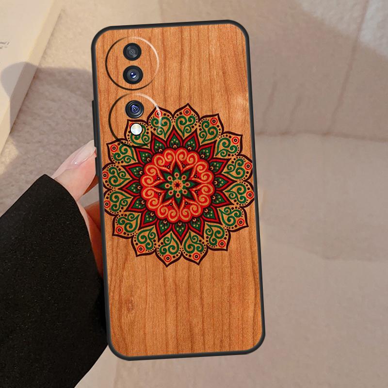 Wood Pattern For Honor 90 70 50 Lite Magic 5 Pro 8X 9X Phone Case For Honor X8a X9a X7a X6a X9 X7 X8 X9b
