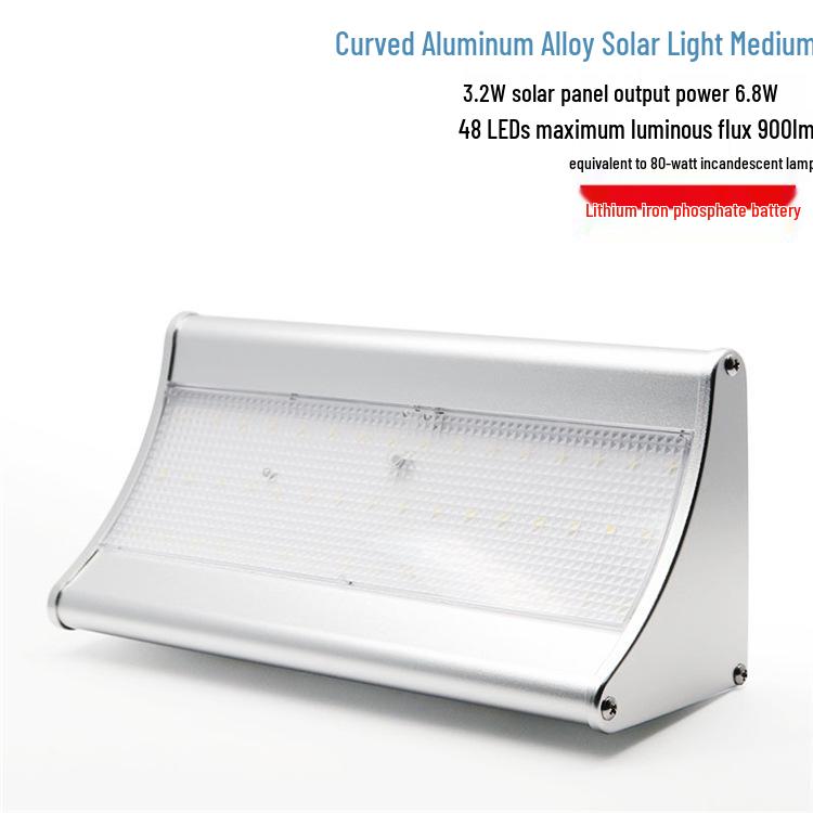 Villa Courtyard Solar-Powered LED Radar Induction Outdoor Wall & Street Light