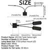 White Light Fish Tank Clip Lamp Flexible Bendable Fish Tank Light Landscape Lamps  Home Aquariums
