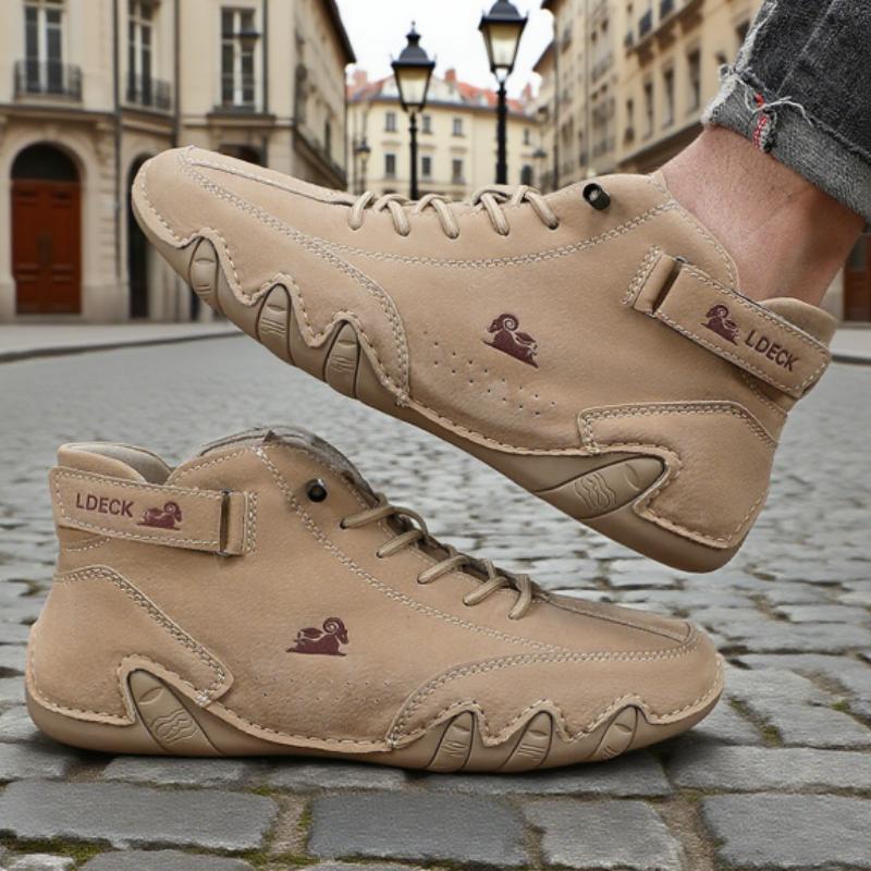 

Spring Autumn Men s Low Cut Bare Boots Fashionable Retro Classic Anti Slip Casual Loafers Soft Comfort Driving Walking Shoes 40