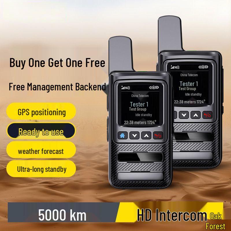 National Ultra-Thin Walkie-Talkie with Unlimited Range for Construction Sites