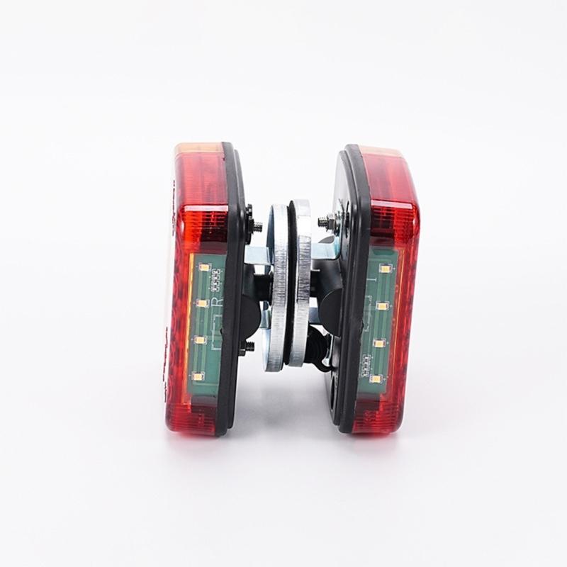 Magnetic Rechargeable Waterproof LED Trailer Tail Light With USB Charging For Trucks RVs Boats And Caravans