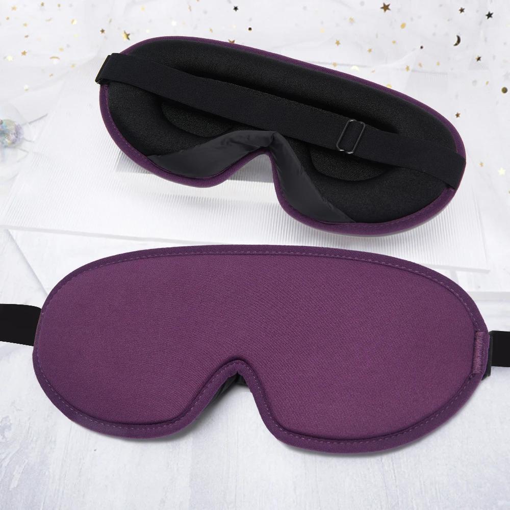 Sleep Mask for Women Men, 3D Contoured Blindfold 100% Blockout Light Eye Mask,Eye Pillow Soft Comfy Eye Shade for Nap Travel