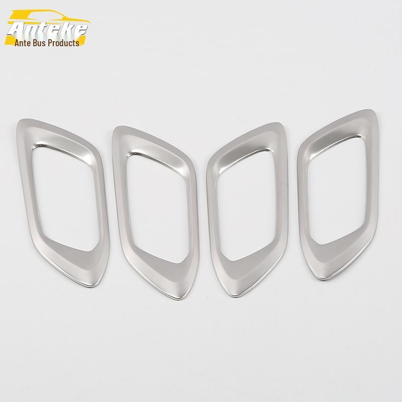 18 GS4 Interior Door Handle Decorative Frame & Armrest Bright Ring Patch Accessories
