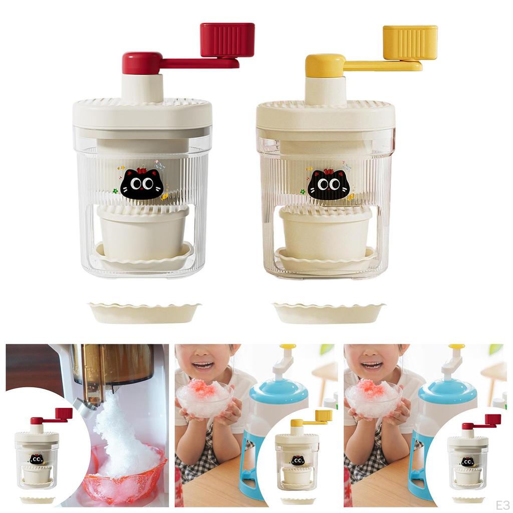 Ruční drtič ledu pro přípravu ledové tříště doma nebo na večírcích