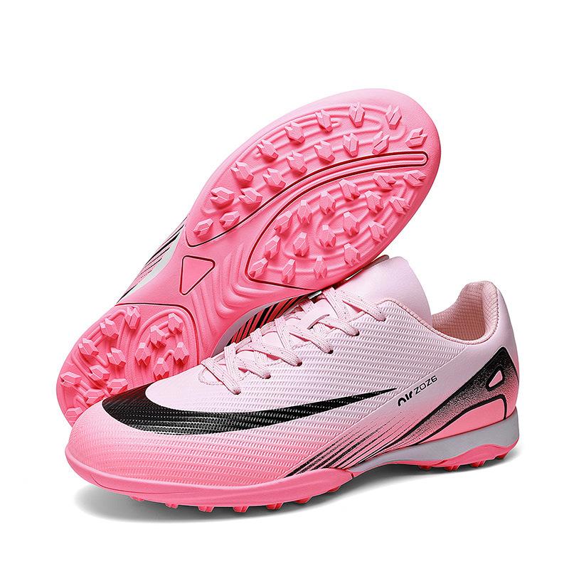 New football shoes men's and women's World Cup artificial ping competition AG spike sneakers student training TF broken nails