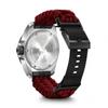 Victorinox JOURNEY 1884 Watch Men's Black Dial Red Paracord Strap Accessory Wallet, Multi-Tool, Rubber Strap Included Quartz Stainless Steel Case (316