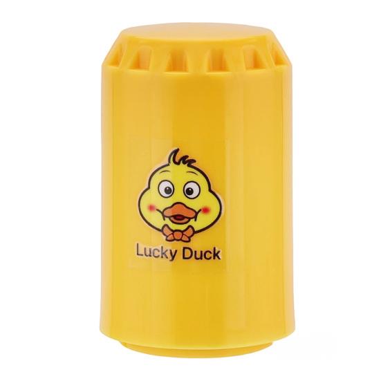 

Cute Yellow Duck Bottle Opener Automatic Push Down Bottle Lid Remover Quick Easy Use for Beer Bottles Home Bars Parties Camping A