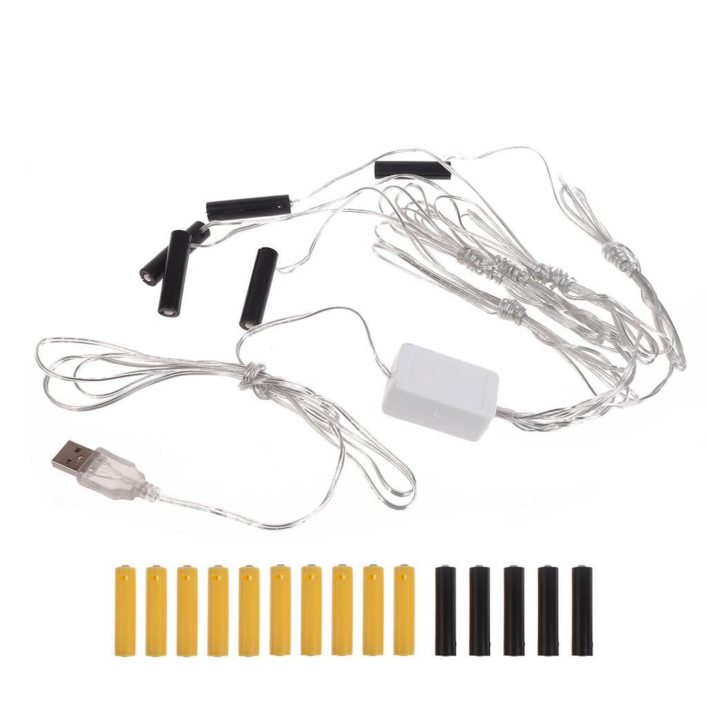 Battery Eliminators Power Supply Adapter for LED Lights, Electric Clock Fan Cameras Replacement Batteries