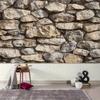 Background Banner with Background Fabric with Simple Stone Wall Themed Party Pattern, Suitable for Exterior and Interior Decoration.