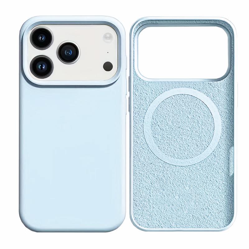 

Liquid Silicone Phone Case For For Iphone 17 15 Pro Max Soft Cases For For Iphone 17 16 15 14 13 Pro Max Air For Magsafe Cover iPhone 15