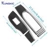 Real Soft Carbon Fiber For Mazda 3 BP 2019 2020 2021 2022 2023- 2025 Mazda3 Axela LHD RHD Front Door Window Lift Panel Sticker bkrna66