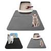 Foldable Household Pet Cat Dog Litter Pad EVA Sanitary Sand Mat Pad