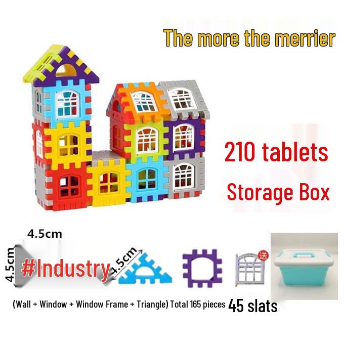 

Детская 3D игрушка-пазл из строительных блоков (Возраст 3-6 лет)