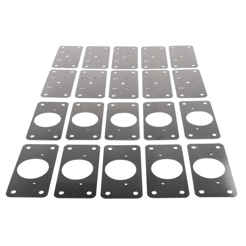 Hinge Repair Board Easy To Install Stainless Steel / Iron