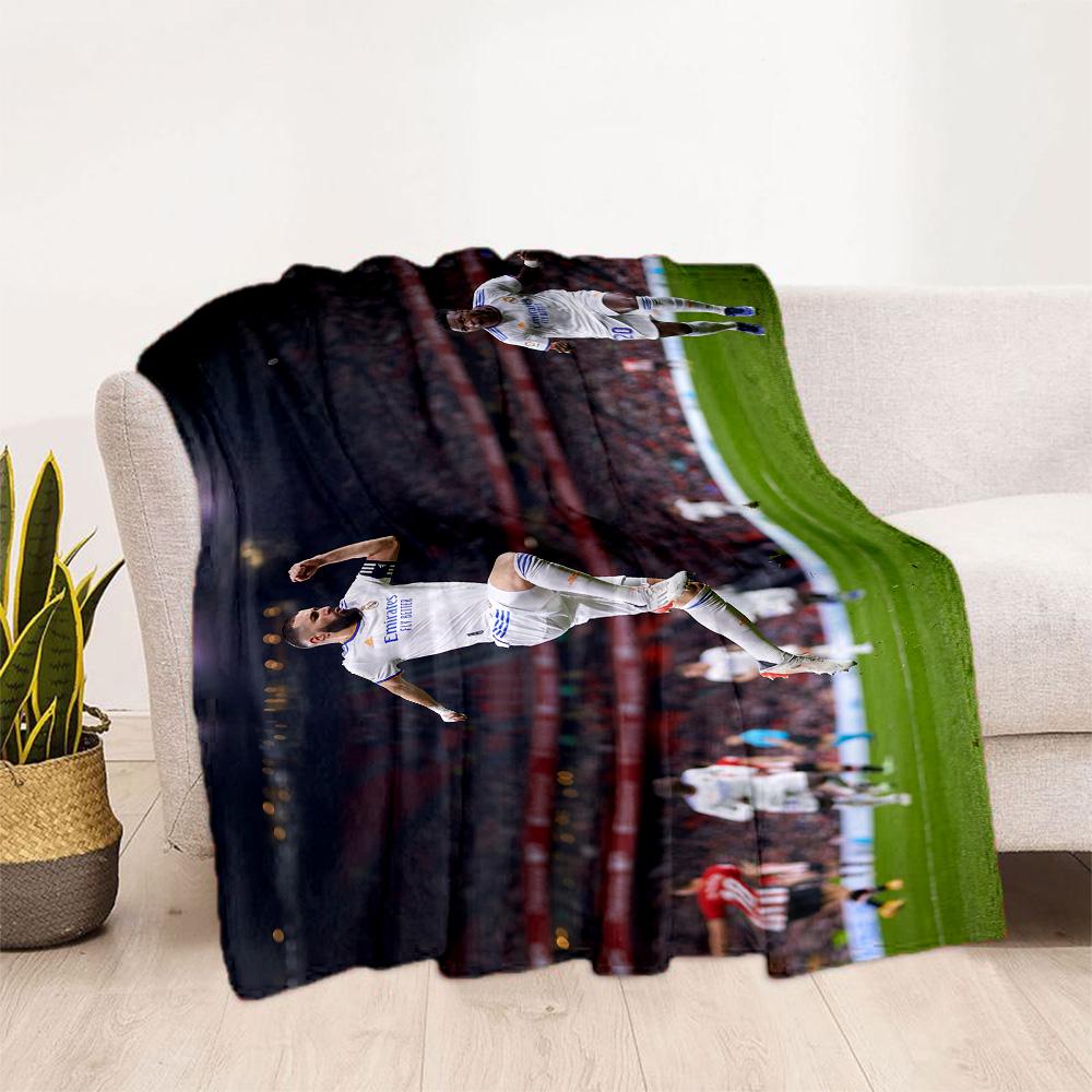 Arsenal Player Action Blanket Warmthful Decor Great for Picnics Office Sofa All-Season Use Digital Print Gifts For Family Or Friends