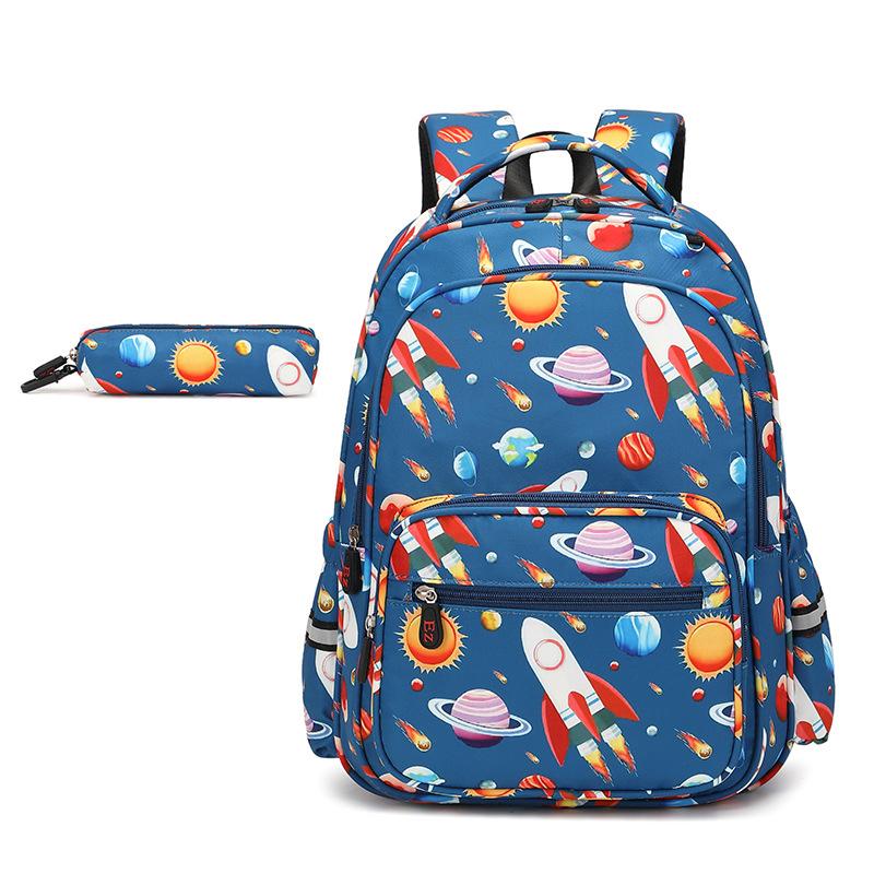 Kids Backpack for Boys Elementary Kindergarten Preschool School Bag Multifunctional Cute Large Capacity Mochilas Escolares