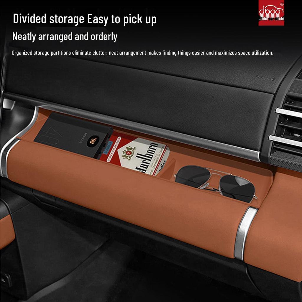 Silicone Protective Pad for Passenger Side Storage in Equation Leopard Titanium 7 Decor