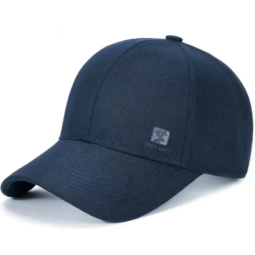 

New Style Unisex Classic Deer Embroidery Mark Baseball Cap Casual Spring/Autumn Hat Caps For Men Women Daily Wear Outdoor Caps 56cm-60cm темно-синього кольору