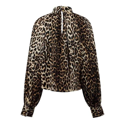 Biba Womens/Ladies Leopard Print Balloon Sleeve Blouse