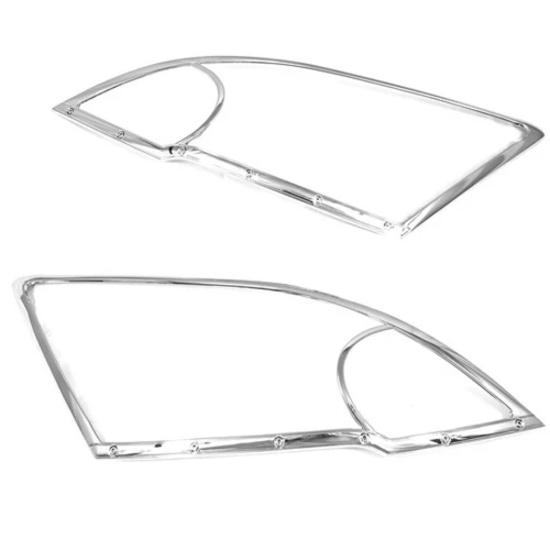 Хромированная накладка на фары для Honda CRV 07-11