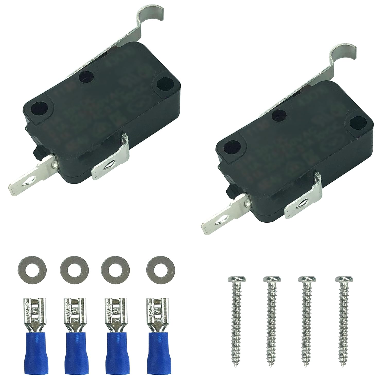 80629 Нейтральный/Реверсивный выключатель безопасности с обжимными клеммами и винтами Замена для автоматического переключателя B&M(Упаковка из 2 шт.)